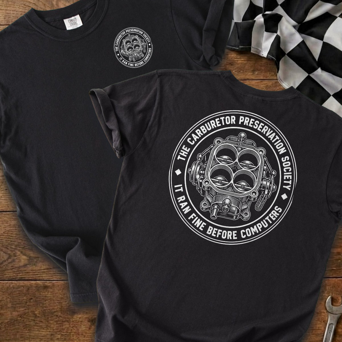 Black | Front & Back