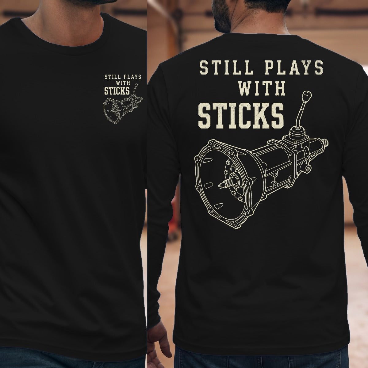 Black | Front & Back