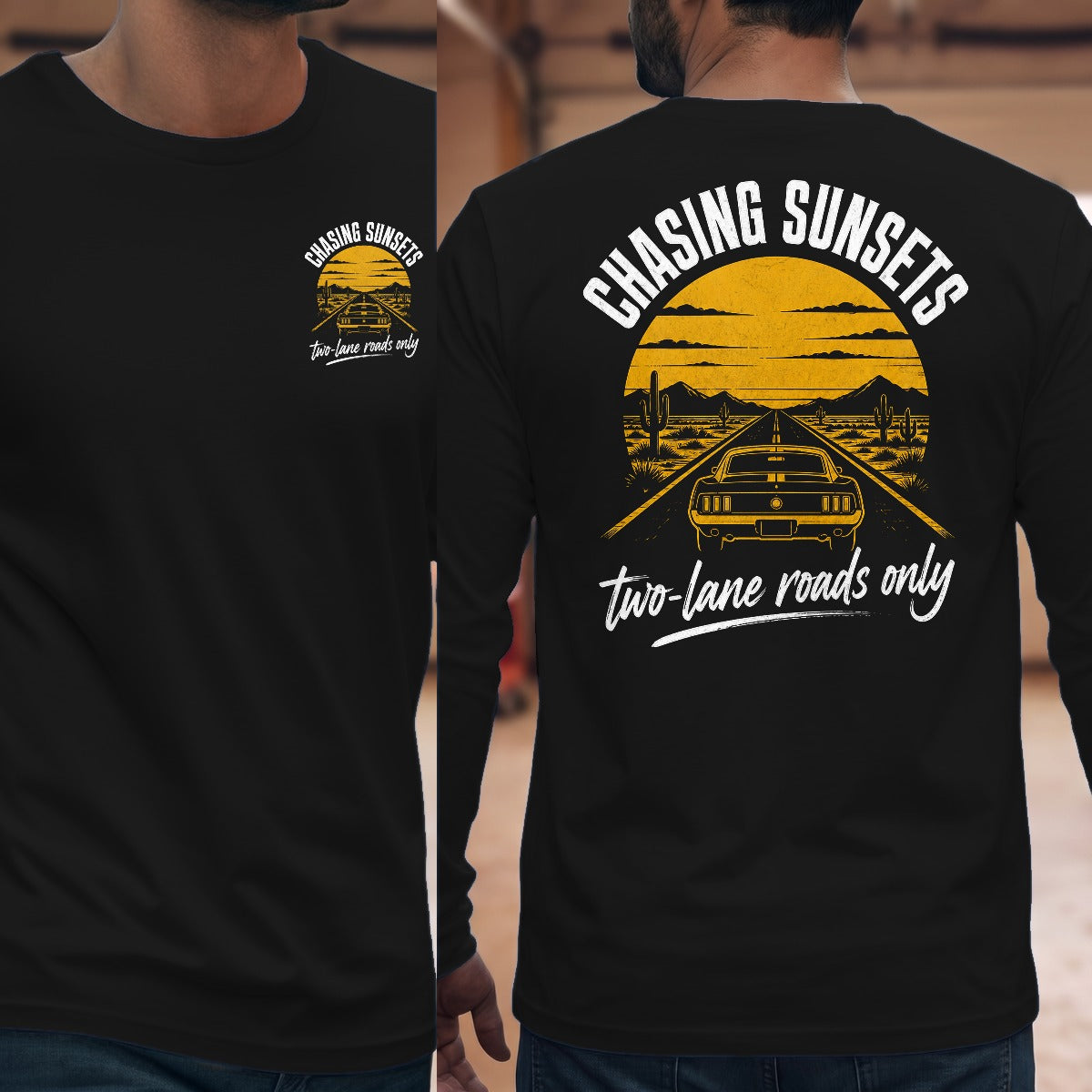 Black | Front & Back