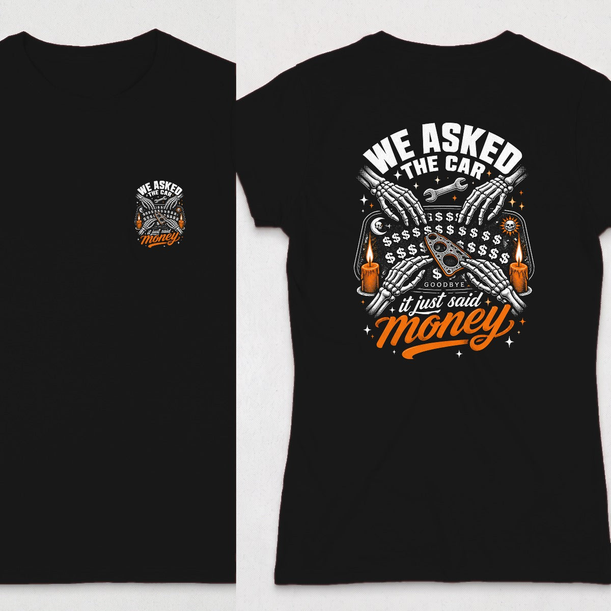Black | Front & Back