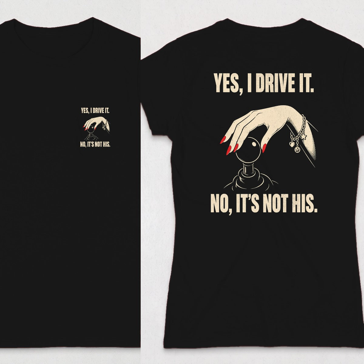 Black | Front & Back