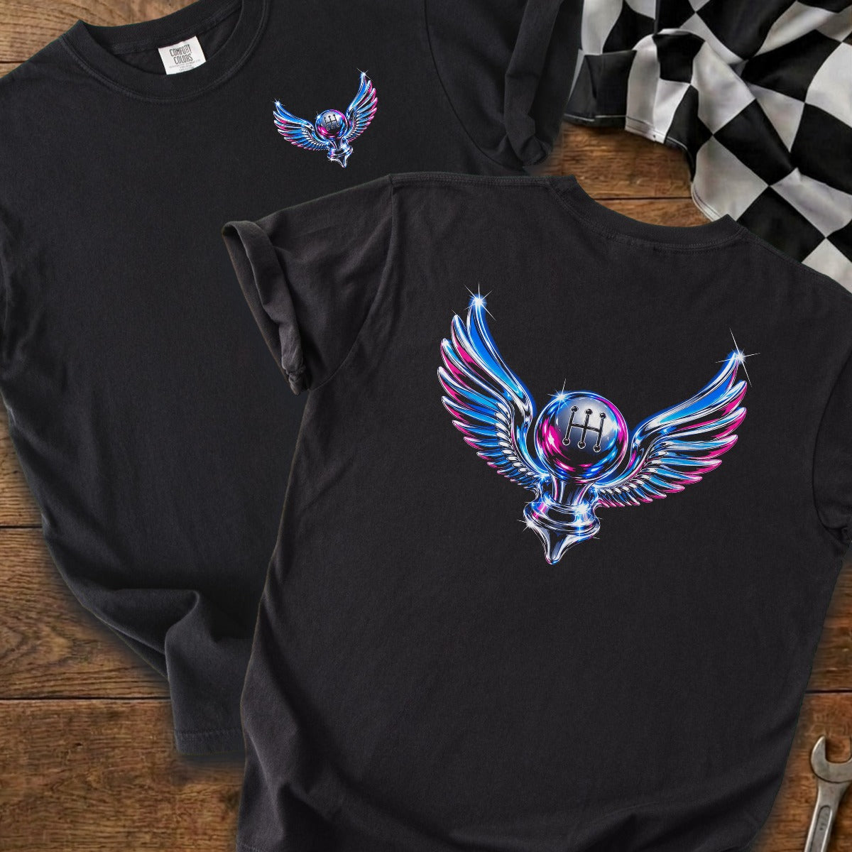 Black | Front & Back