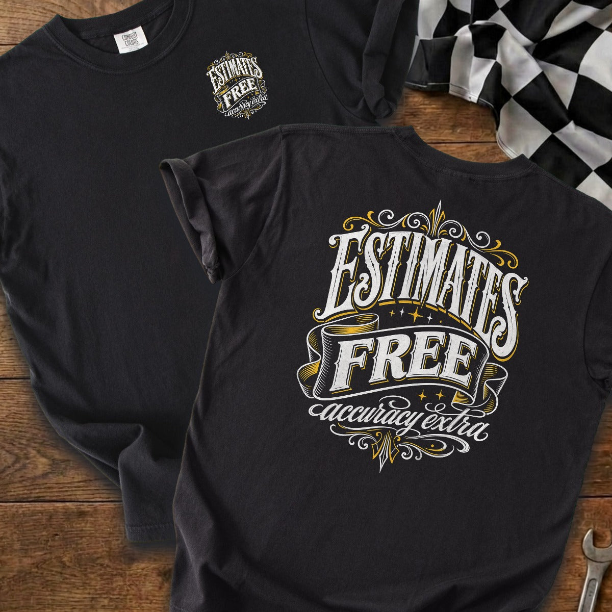 Black | Front & Back