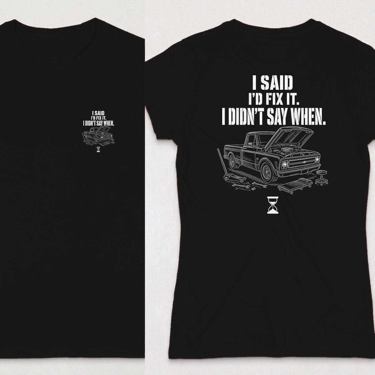 Black | Front & Back