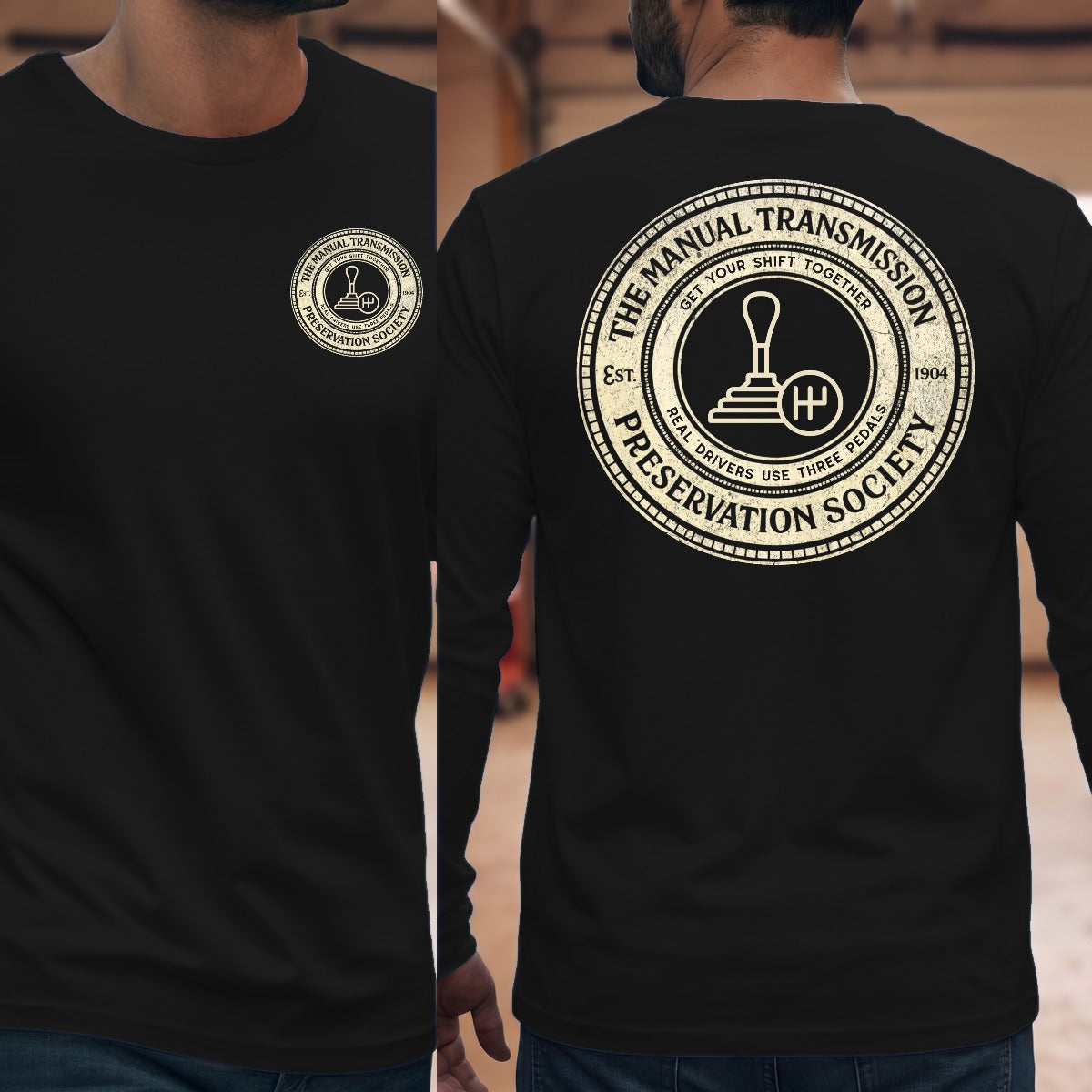 Black | Front & Back