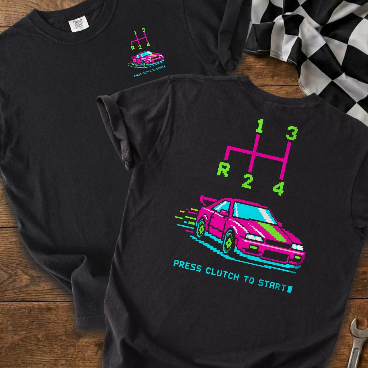 Black | Front & Back