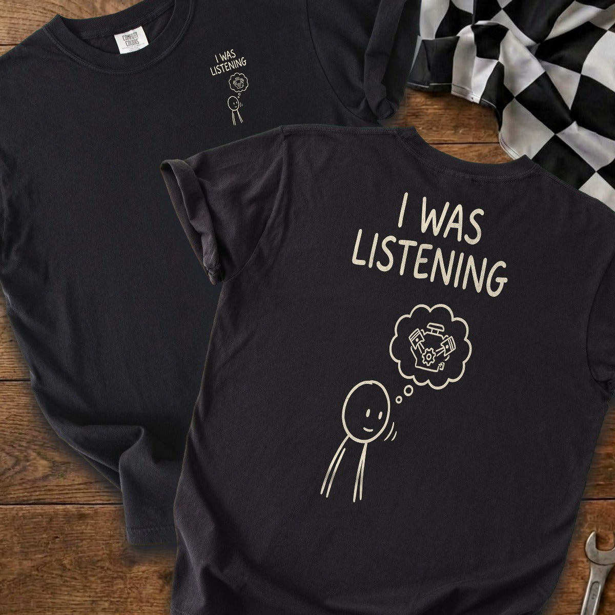 Black | Front & Back