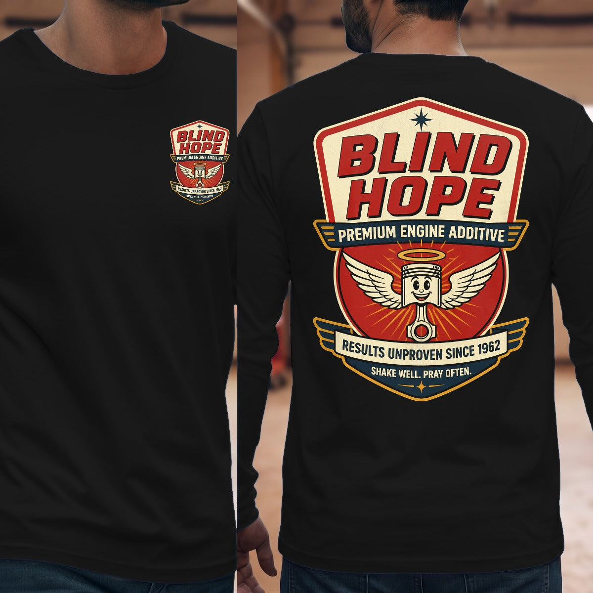 Black | Front & Back