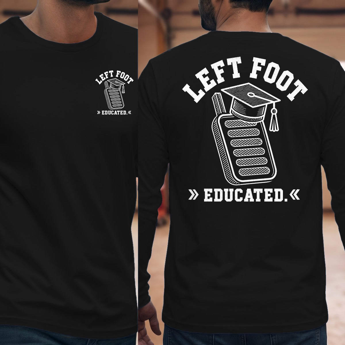 Black | Front & Back