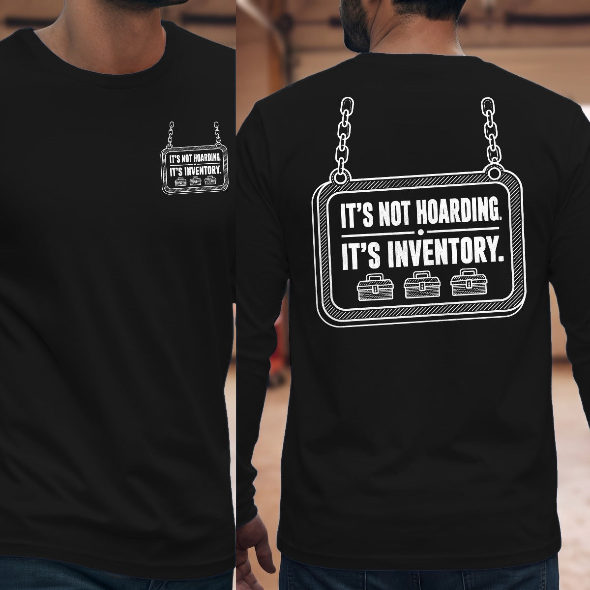 Black | Front & Back