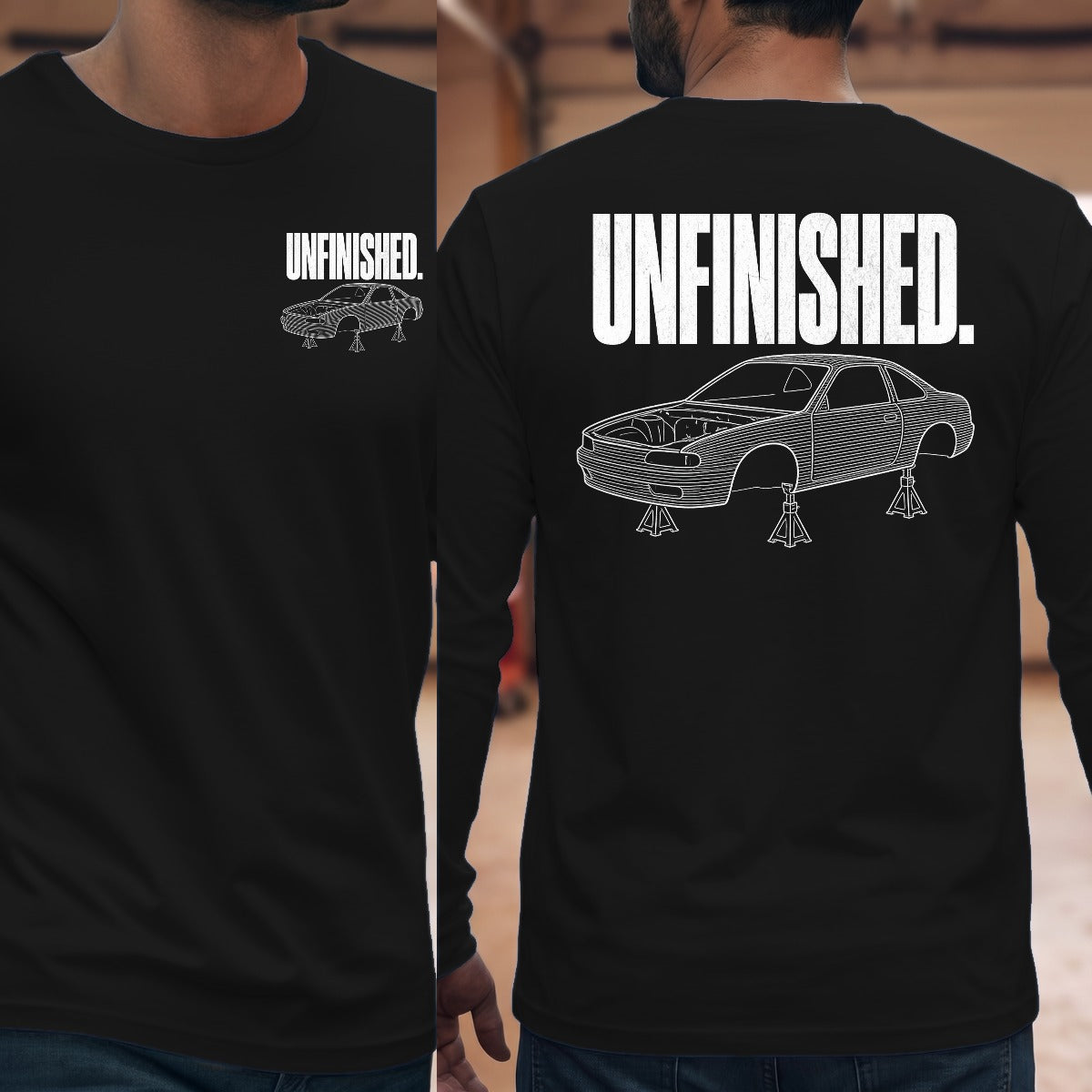 Black | Front & Back