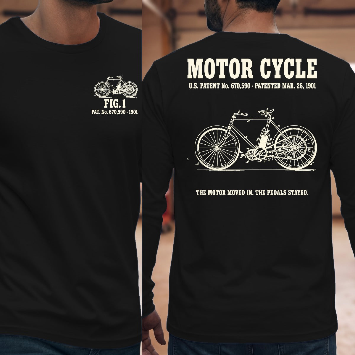 Black | Front & Back