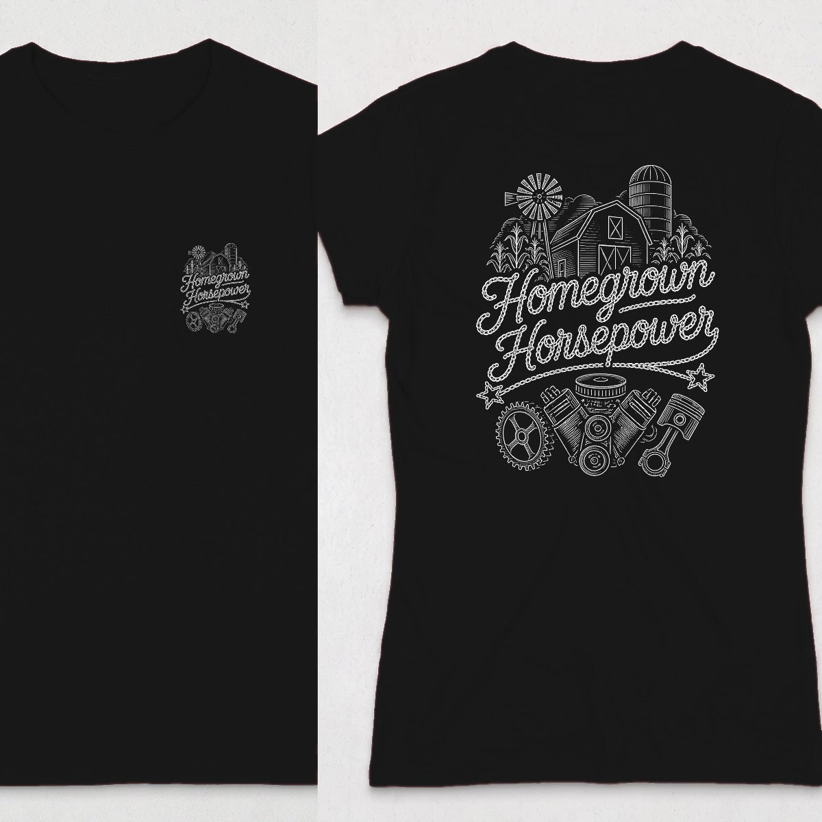 Black | Front & Back