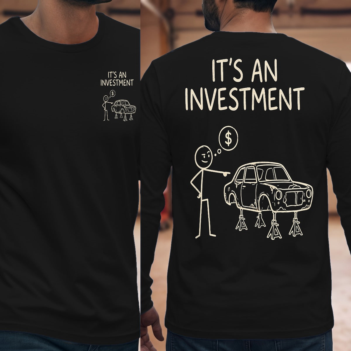 Black | Front & Back