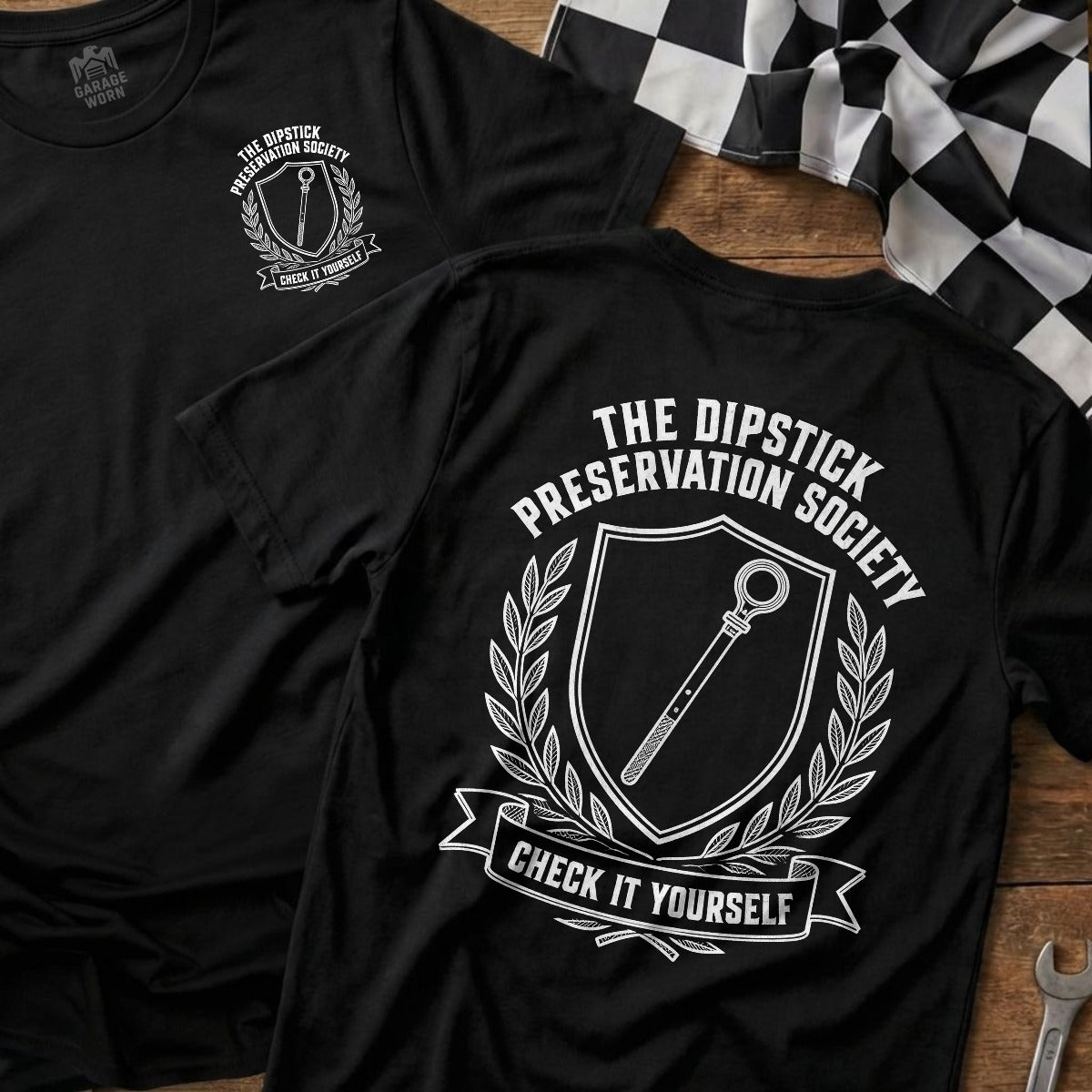 Black | Front & Back