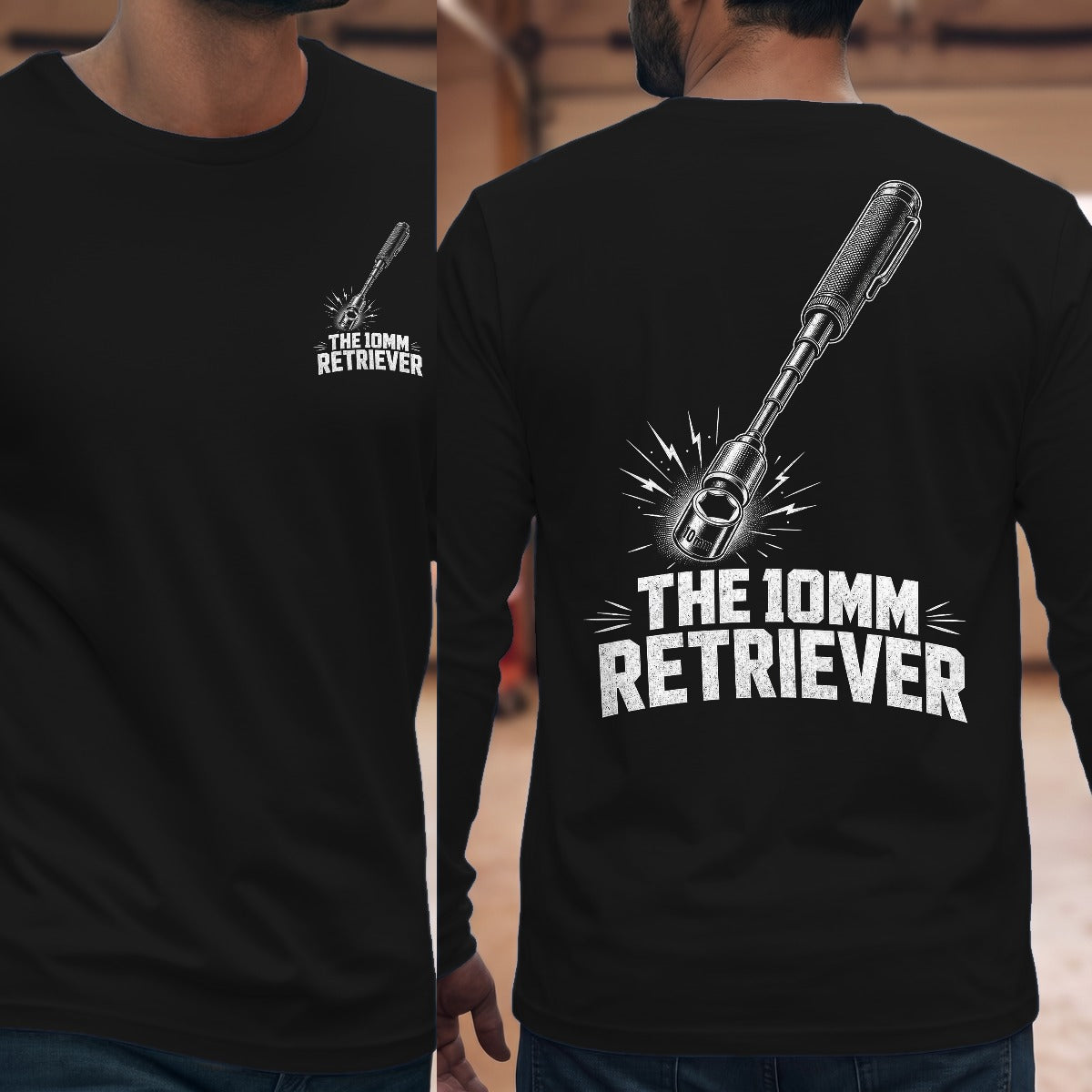 Black | Front & Back