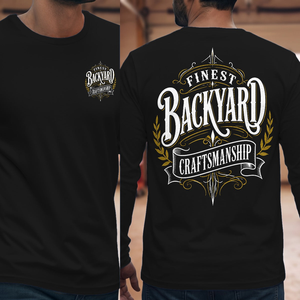 Black | Front & Back