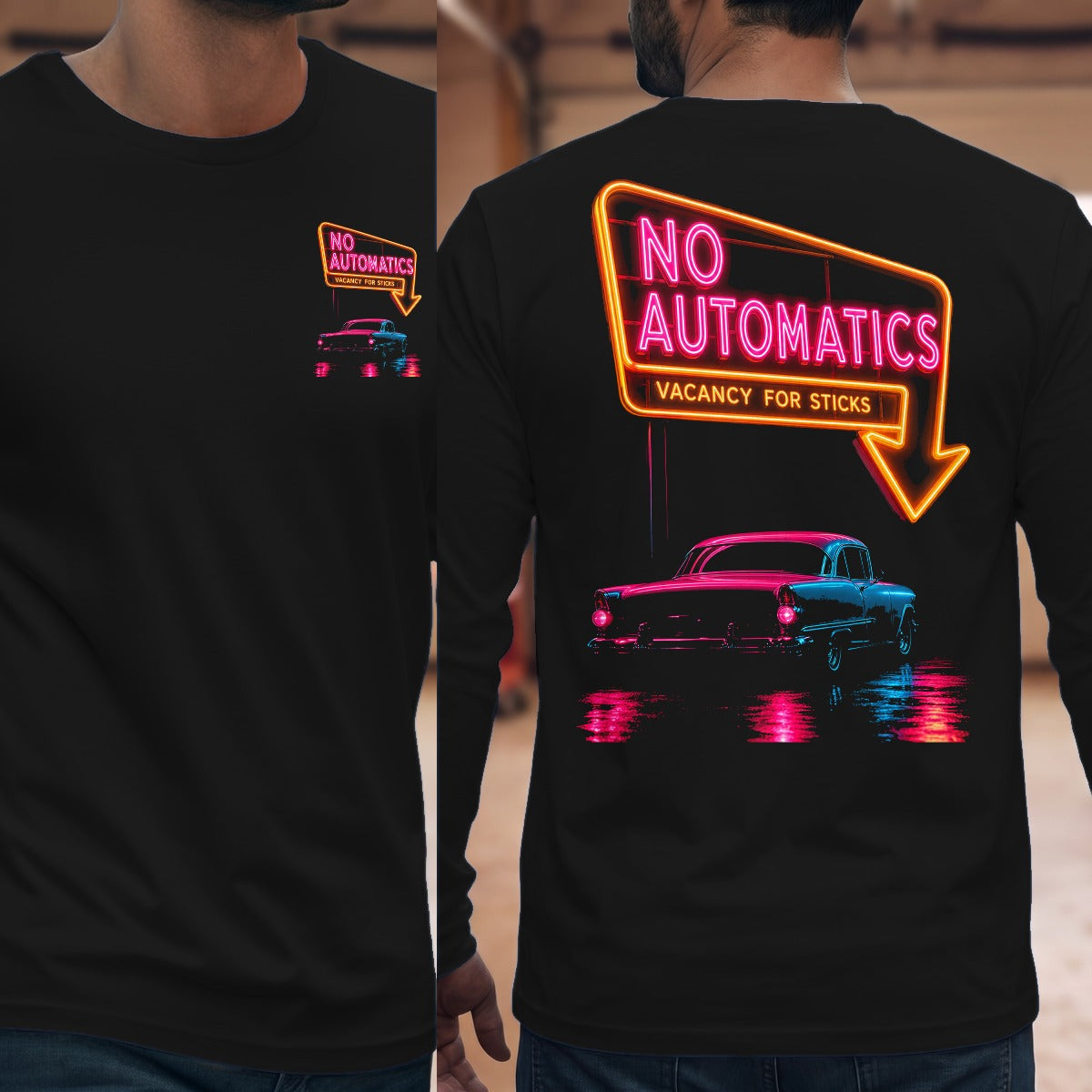 Black | Front & Back