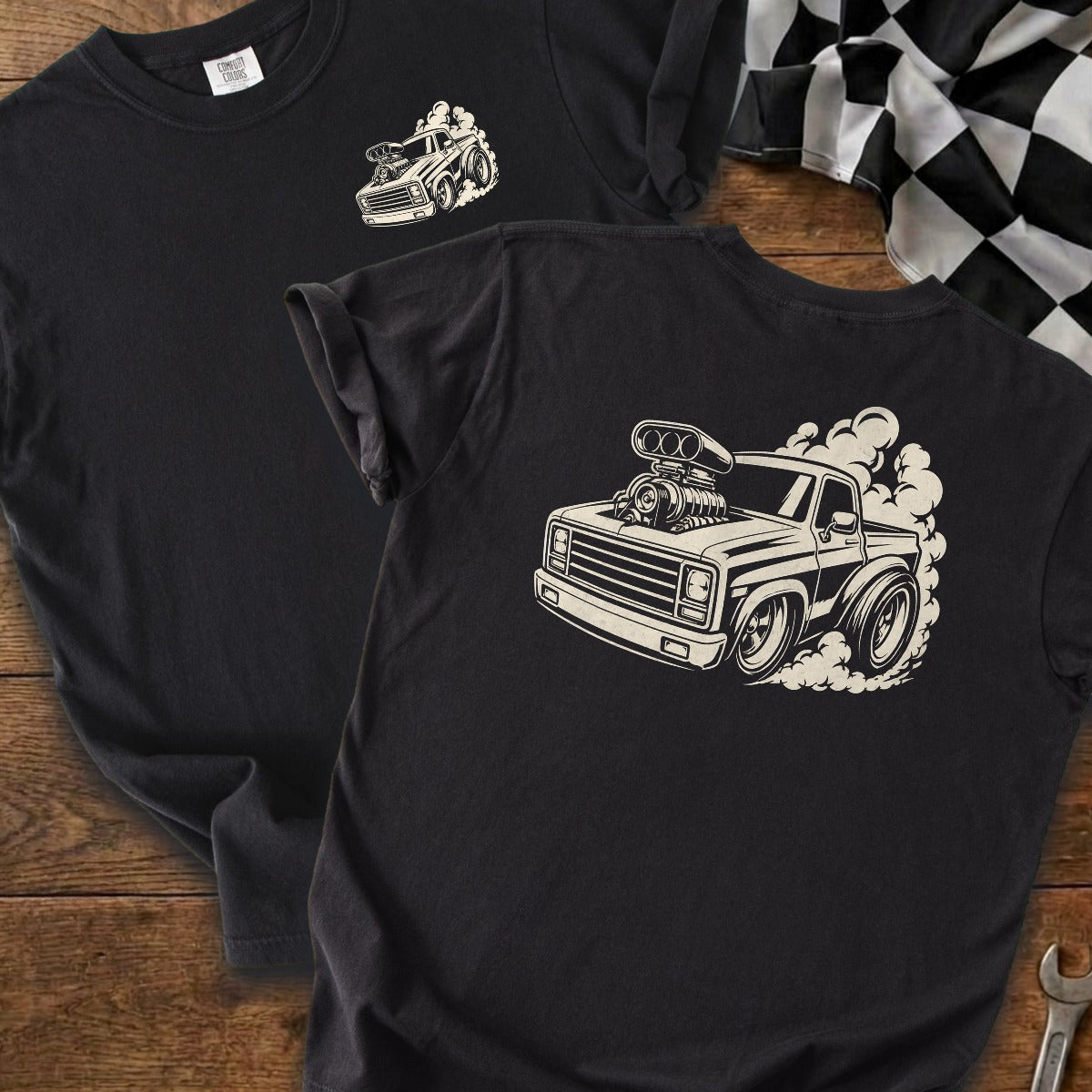 Black | Front & Back