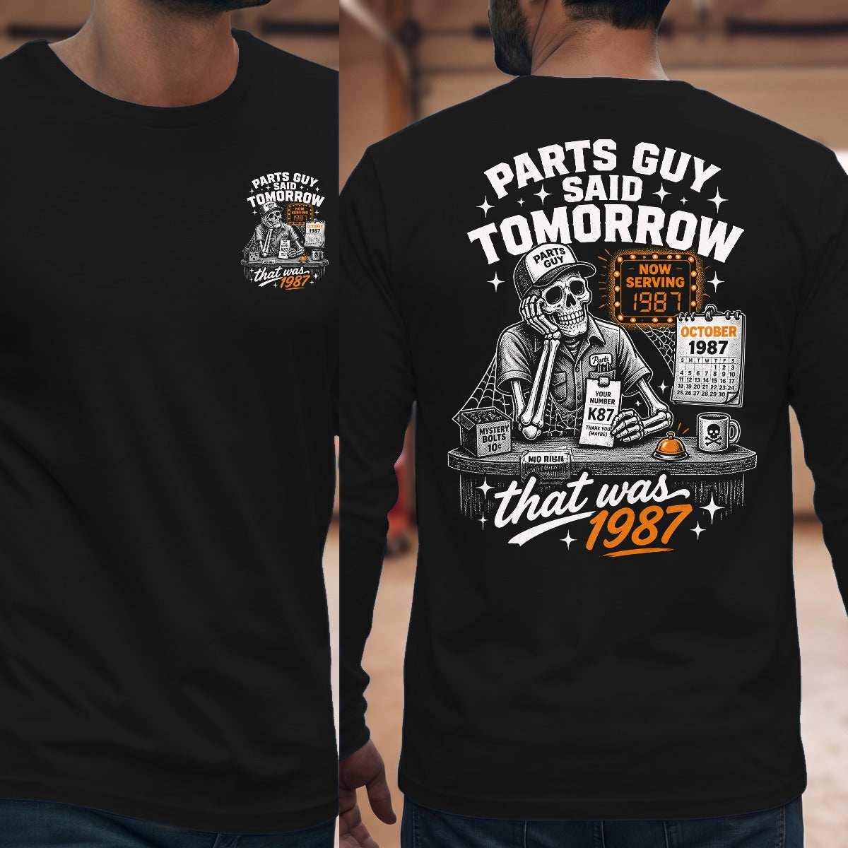 Black | Front & Back