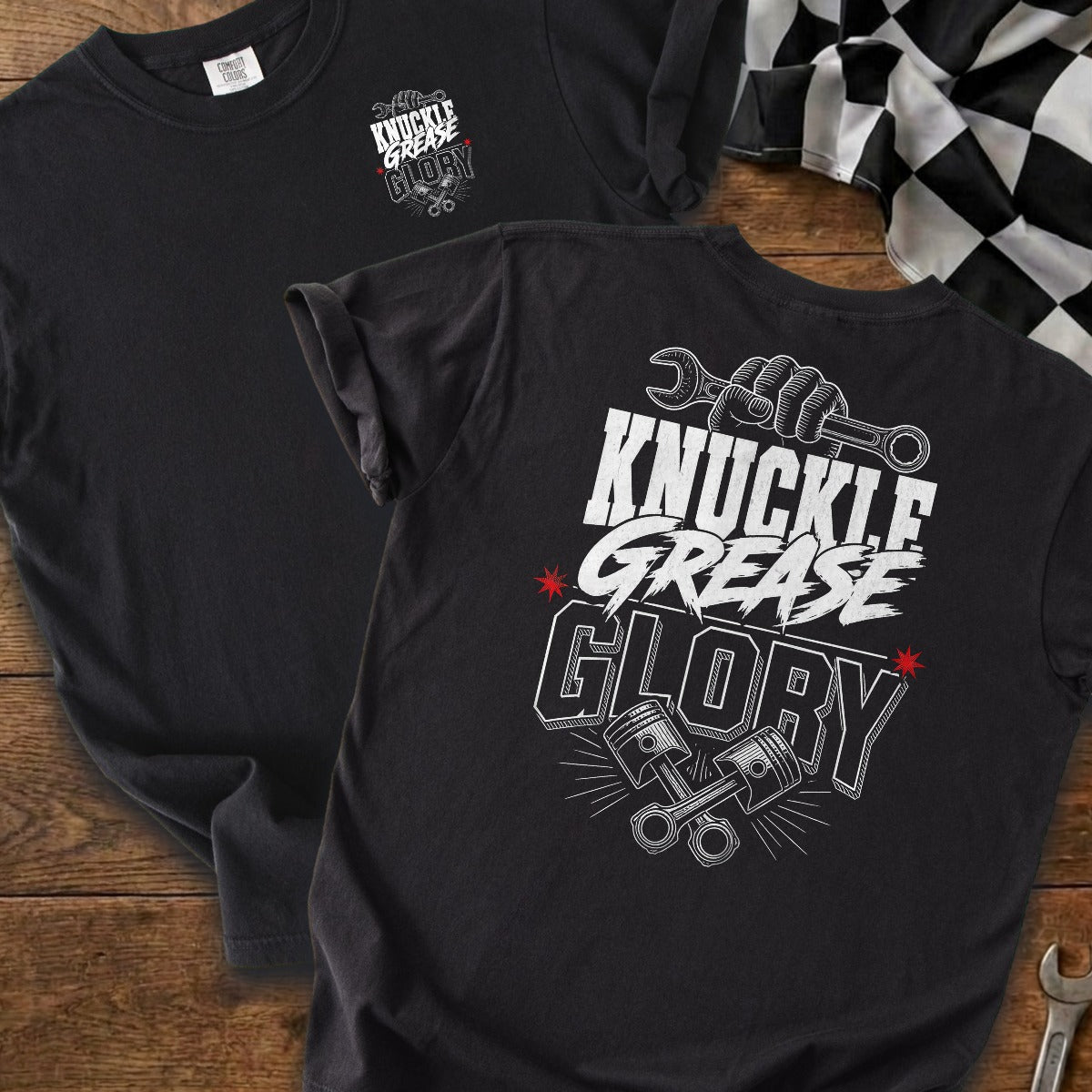Black | Front & Back