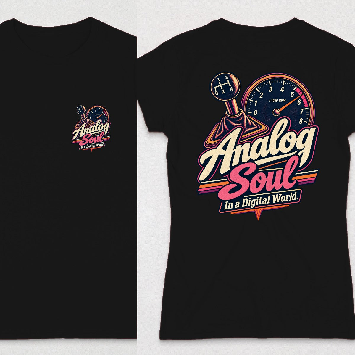 Black | Front & Back