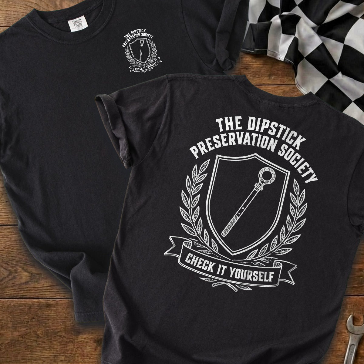 Black | Front & Back