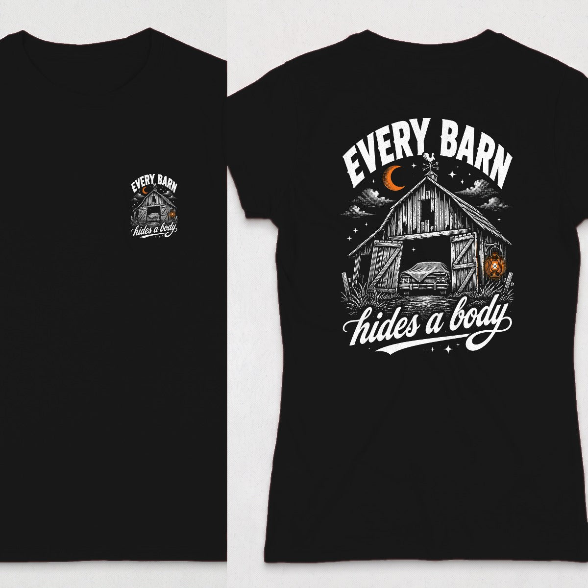 Black | Front & Back
