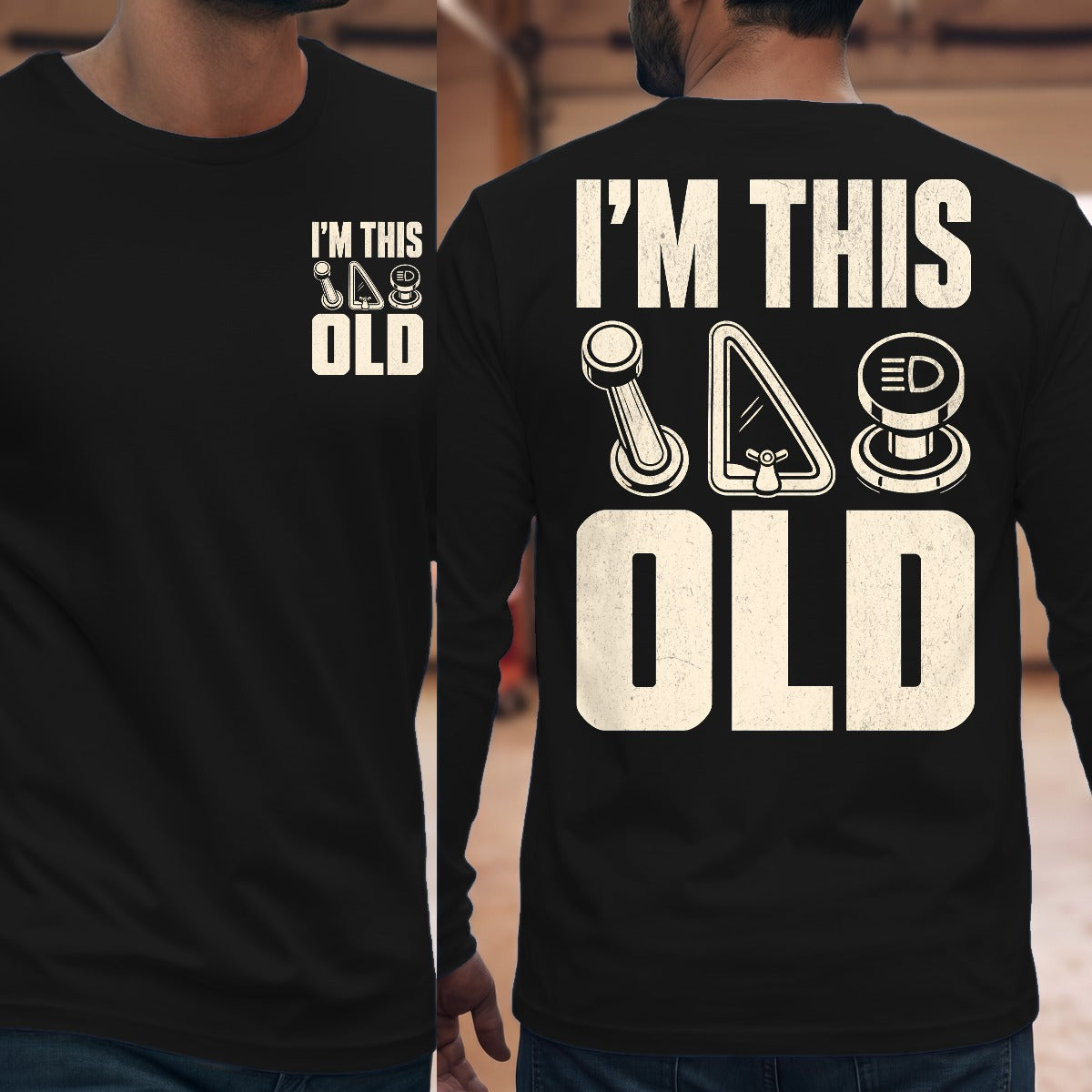 Black | Front & Back