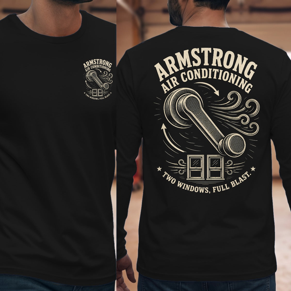 Black | Front & Back
