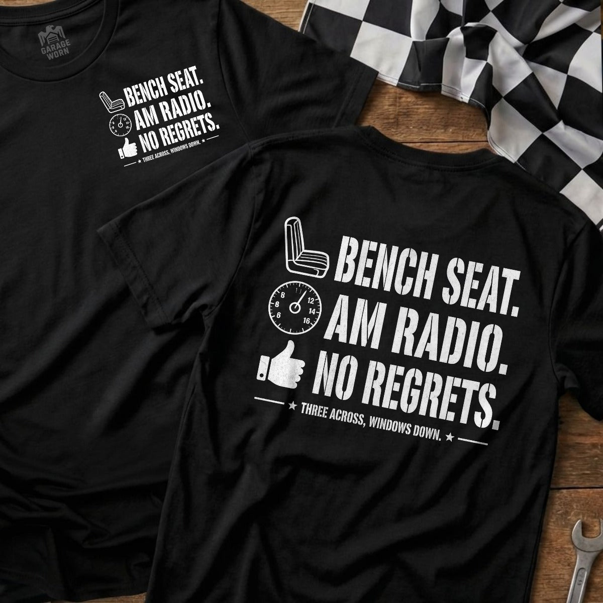 Black | Front & Back