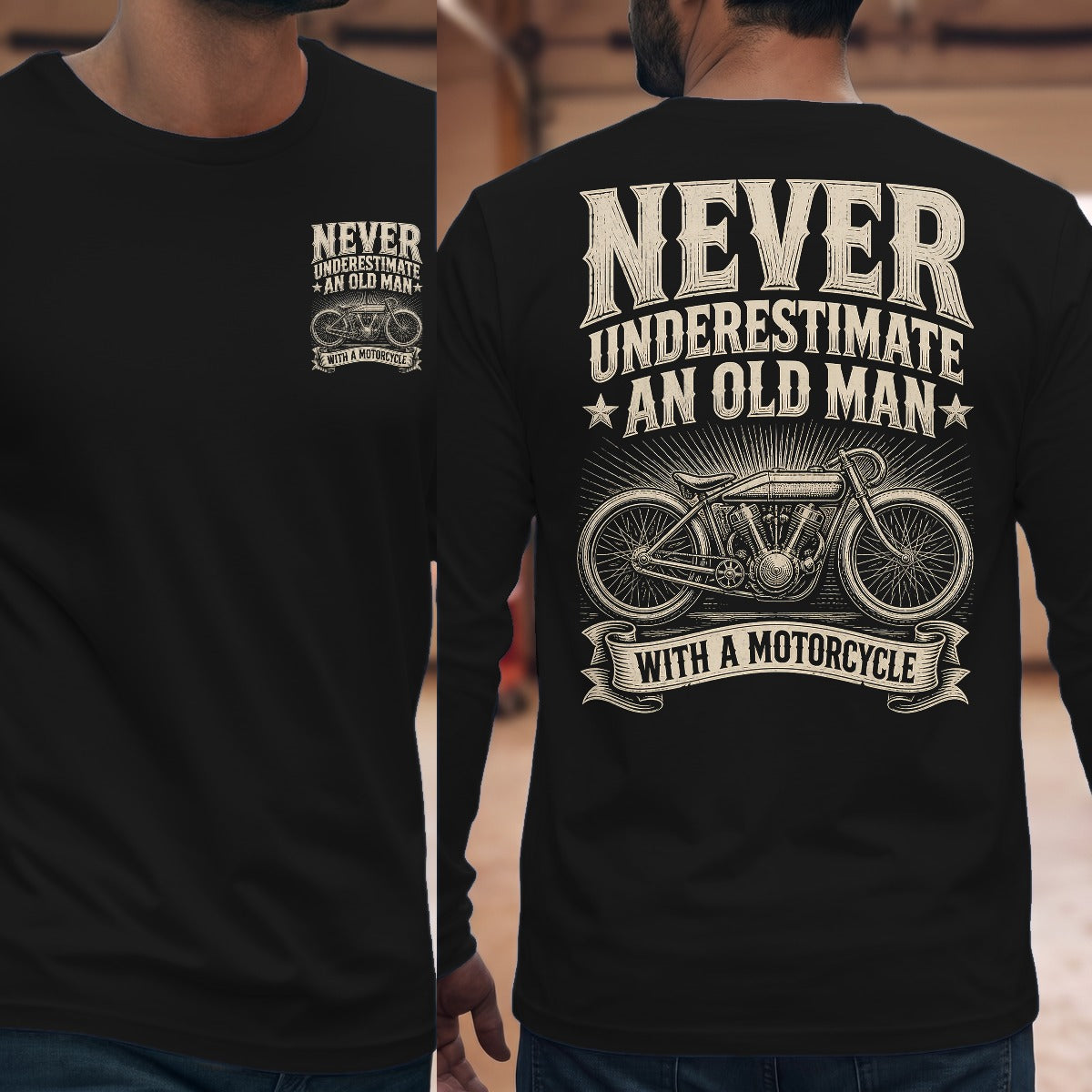 Black | Front & Back