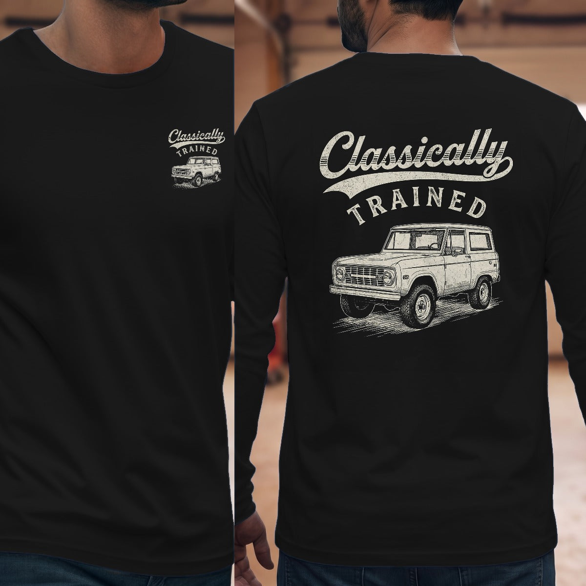 Black | Front & Back