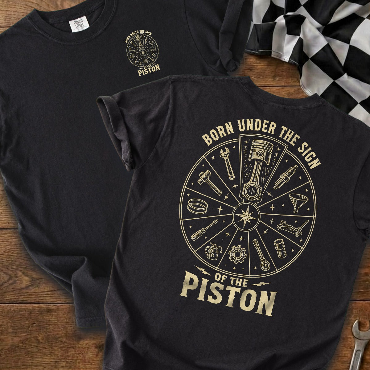 Black | Front & Back