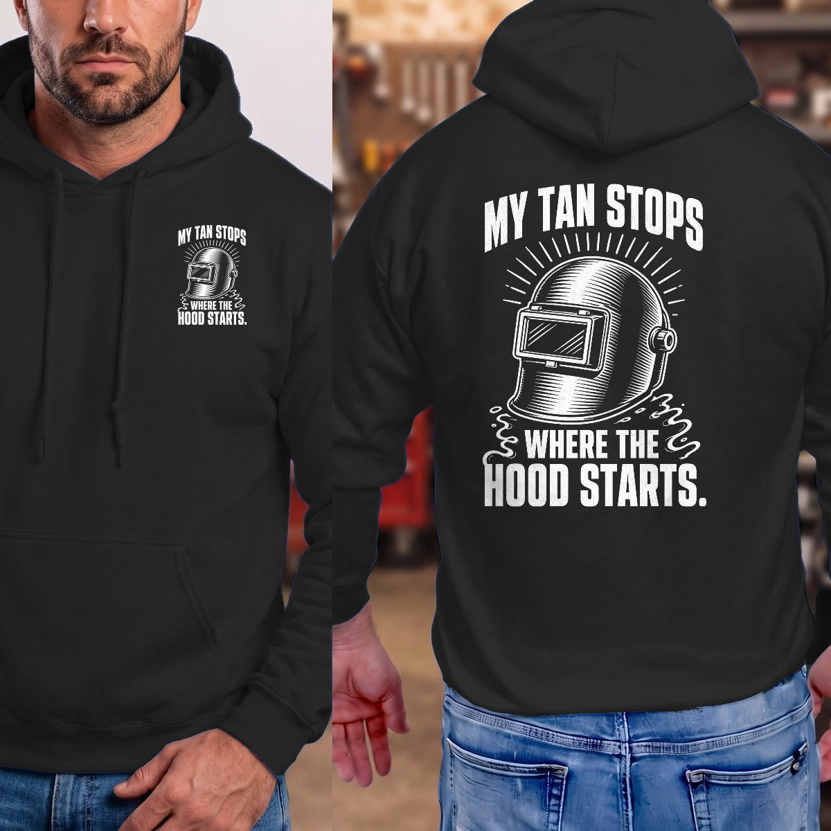 Black | Front & Back