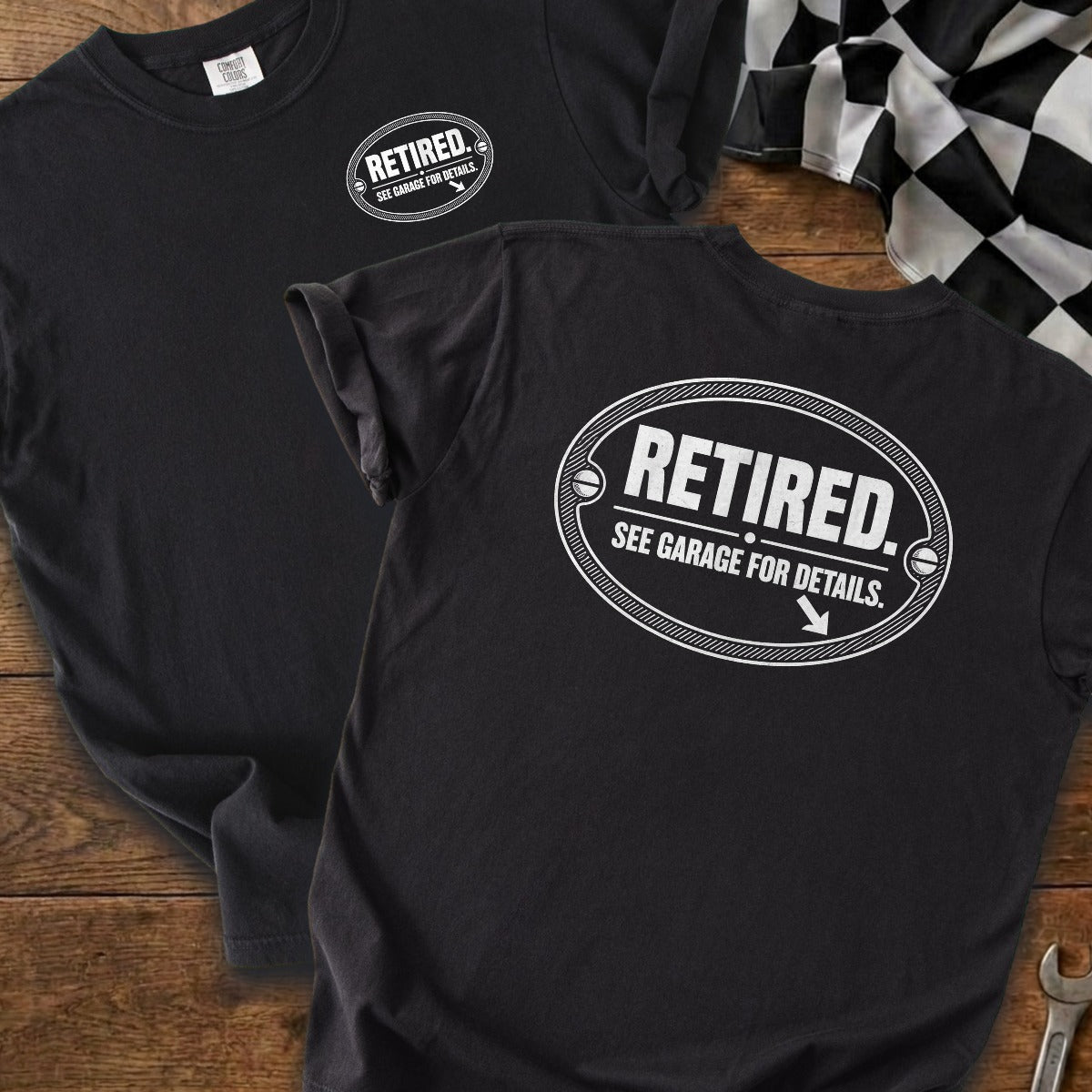 Black | Front & Back