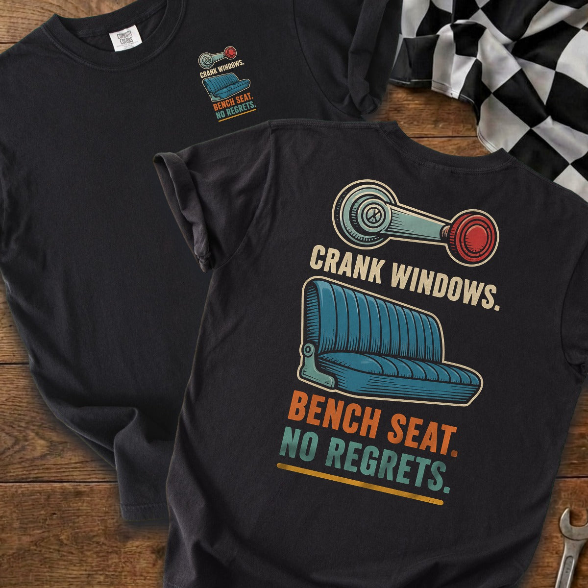 Black | Front & Back