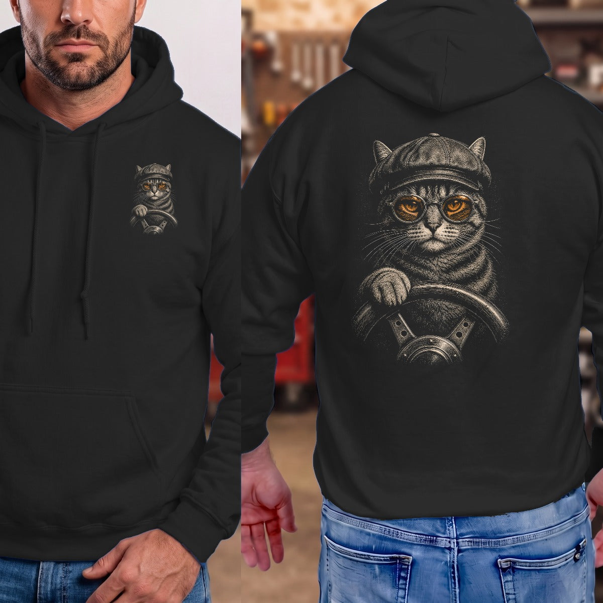 Black | Front & Back
