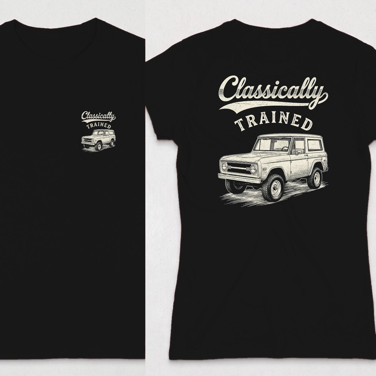 Black | Front & Back