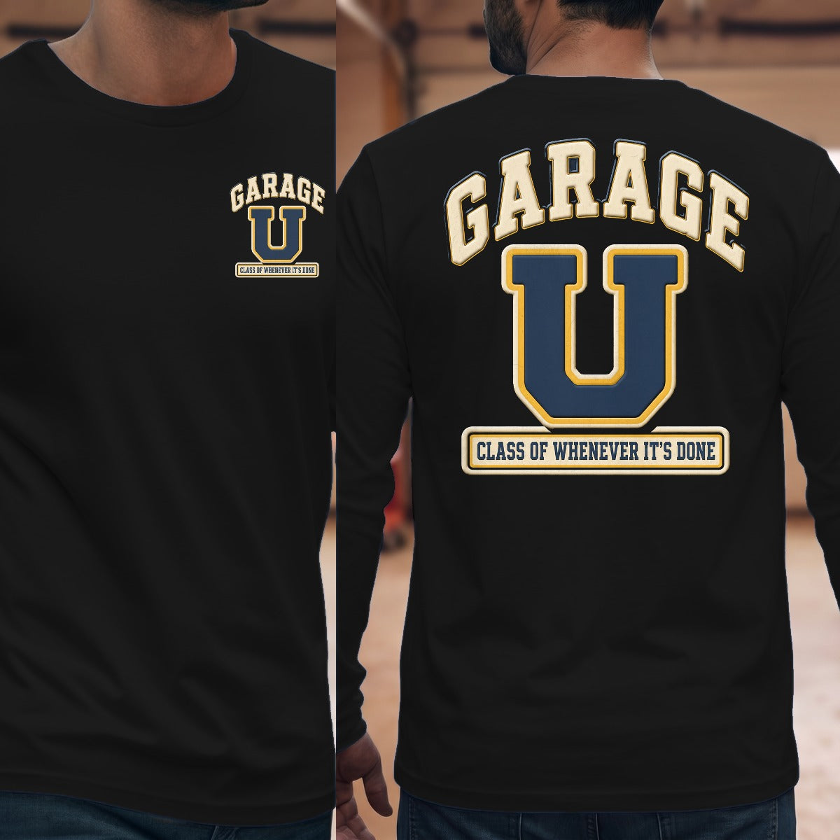 Black | Front & Back