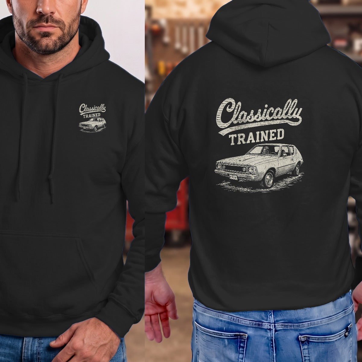 Black | Front & Back