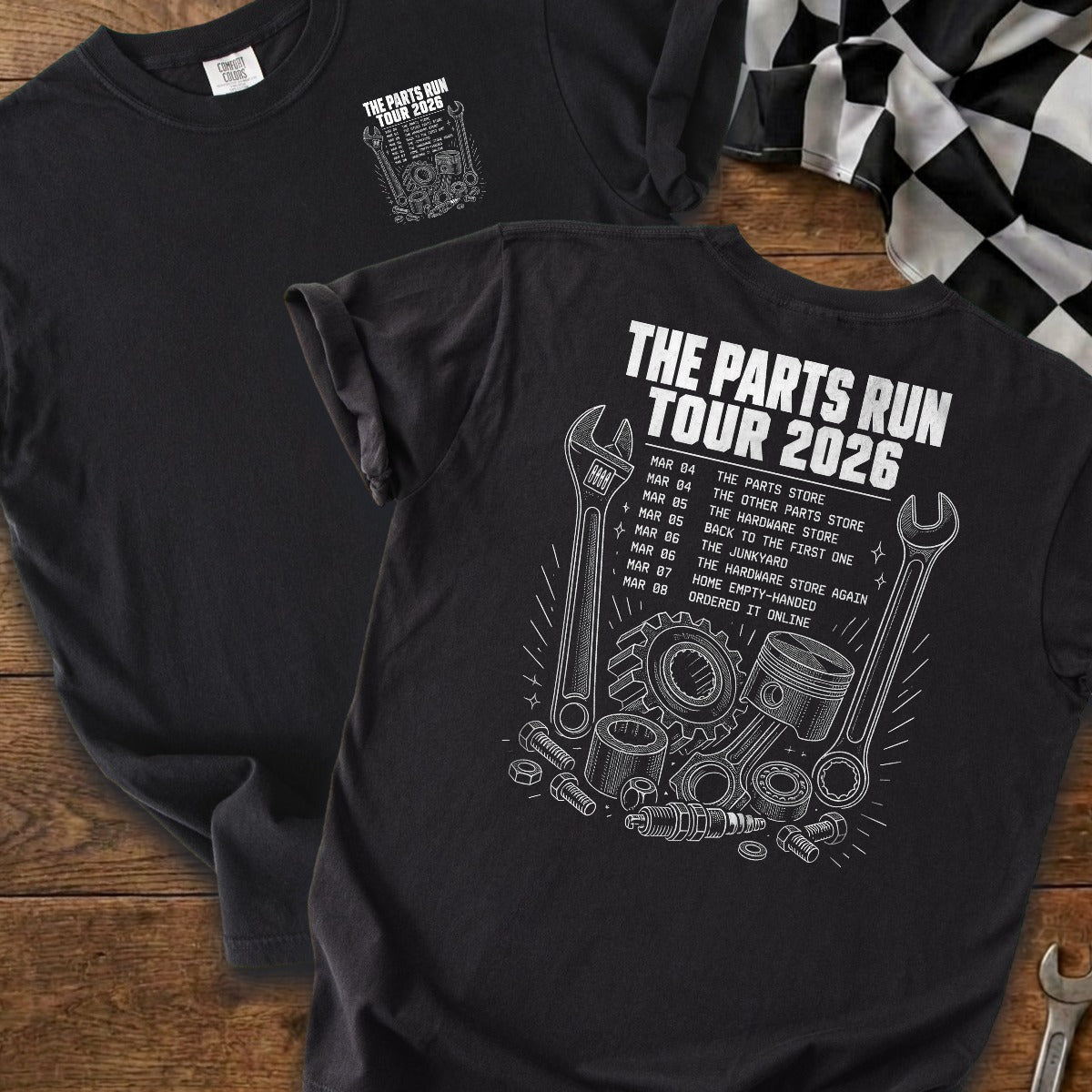 Black | Front & Back