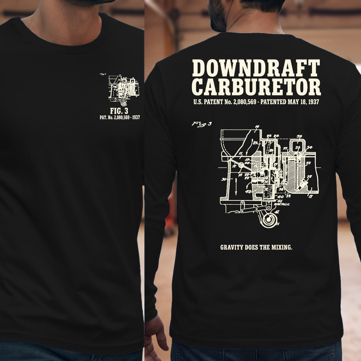 Black | Front & Back