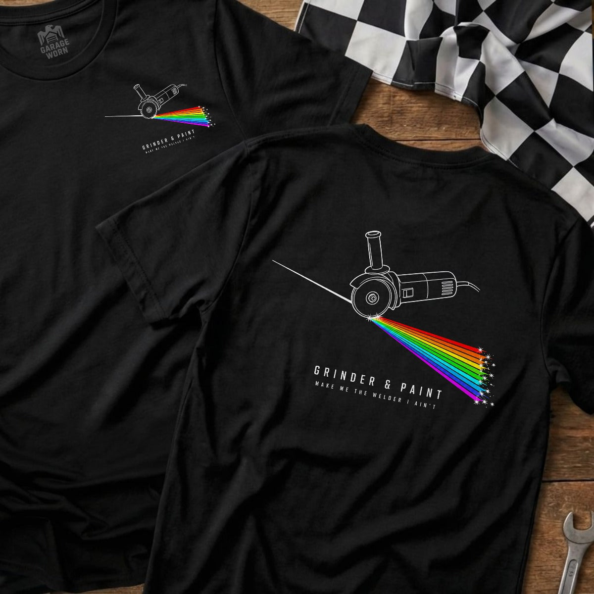 Black | Front & Back