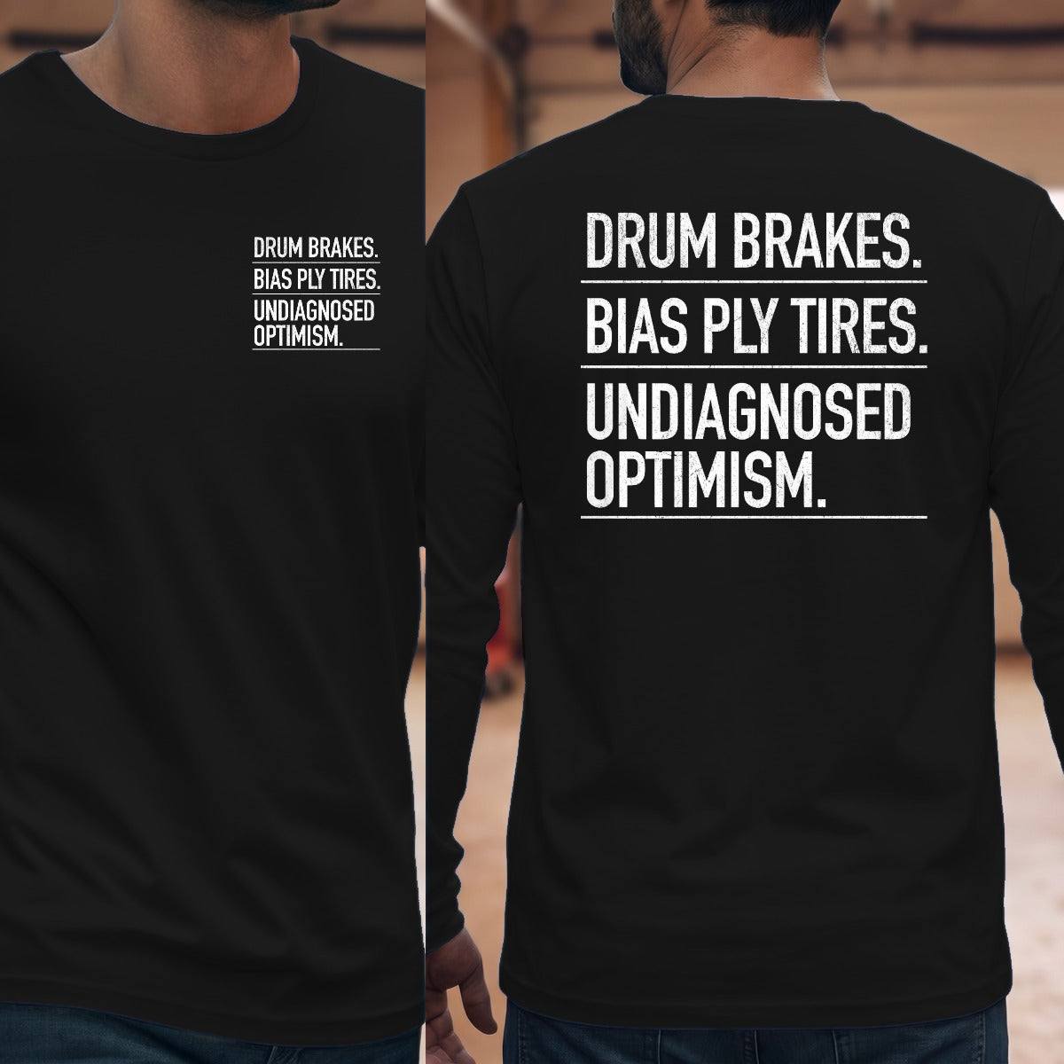 Black | Left Chest + Back