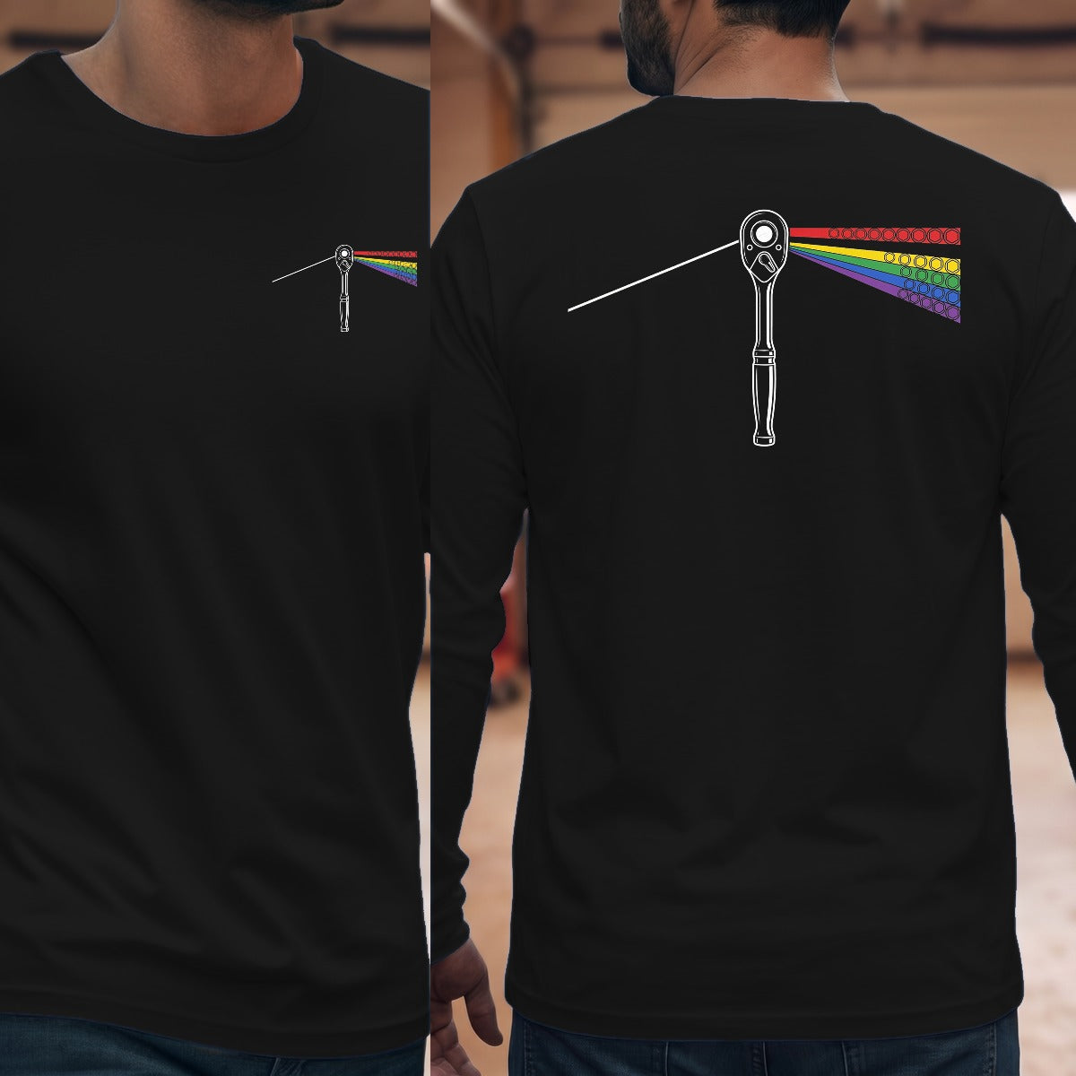 Black | Front & Back