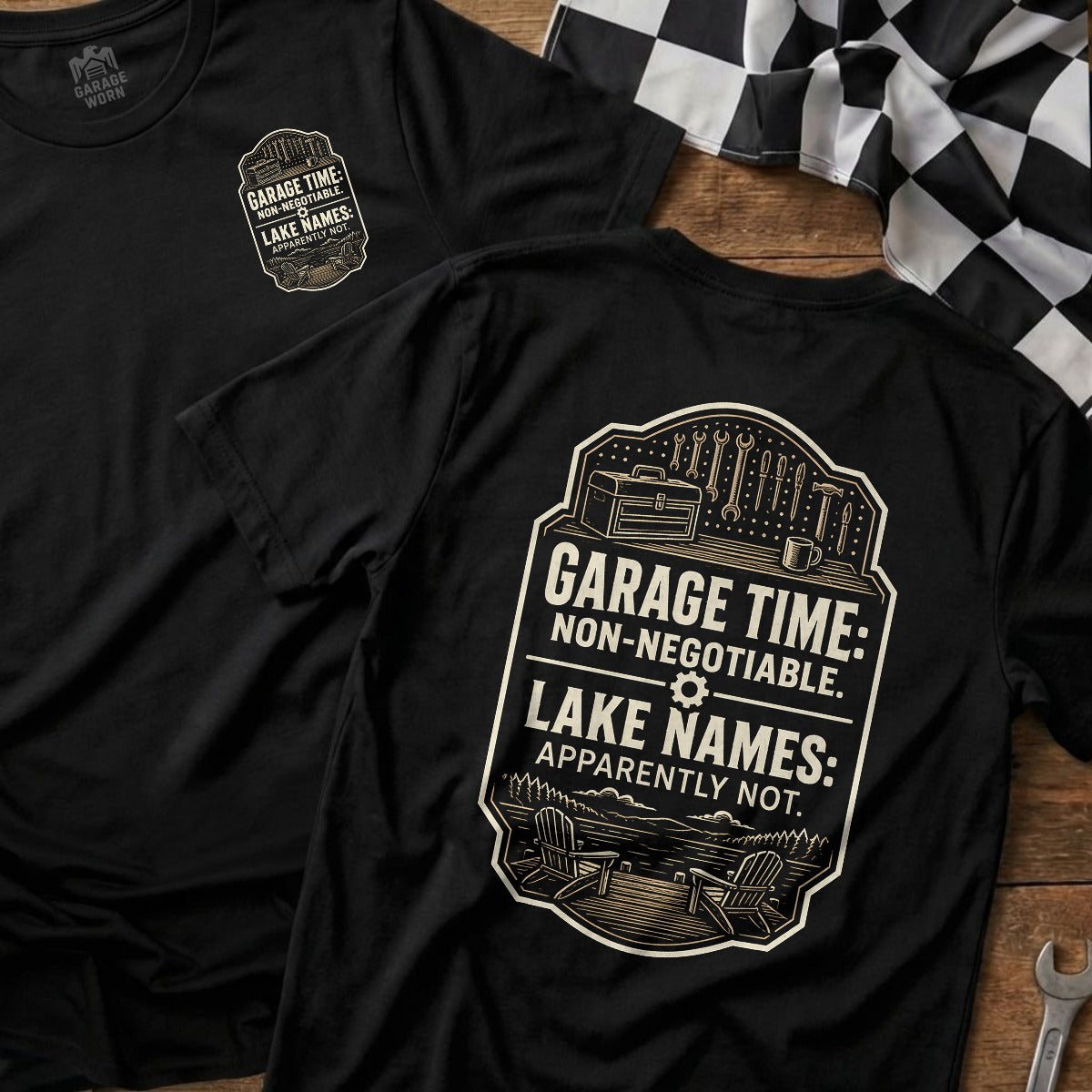 Black | Front & Back
