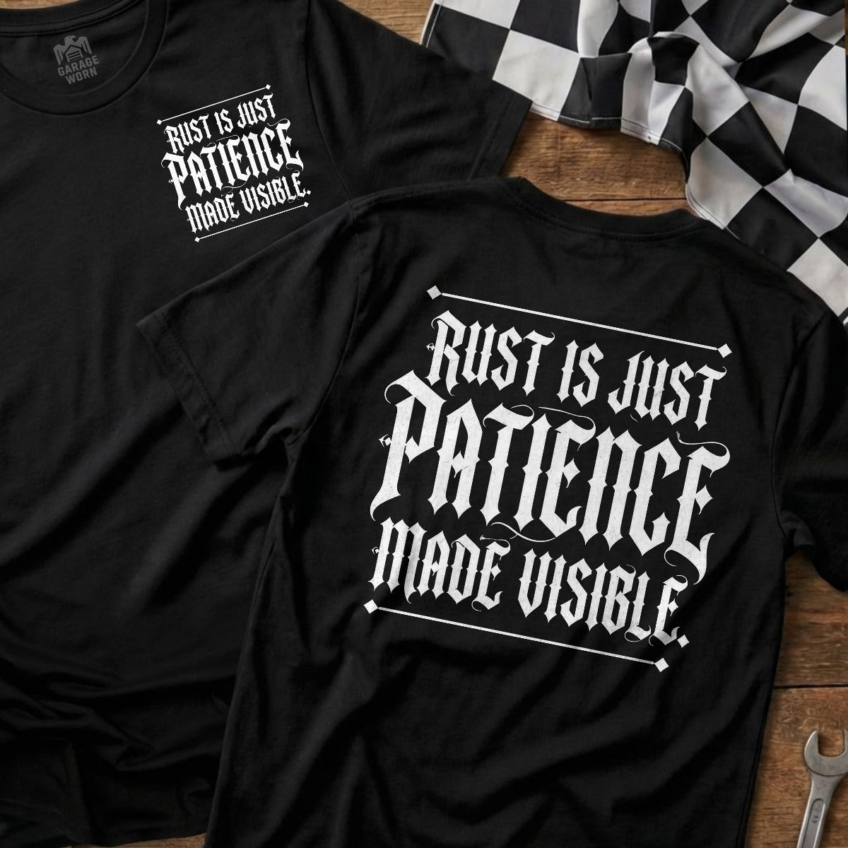 Black | Front & Back