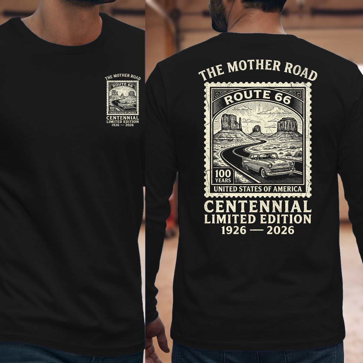 Black | Front & Back
