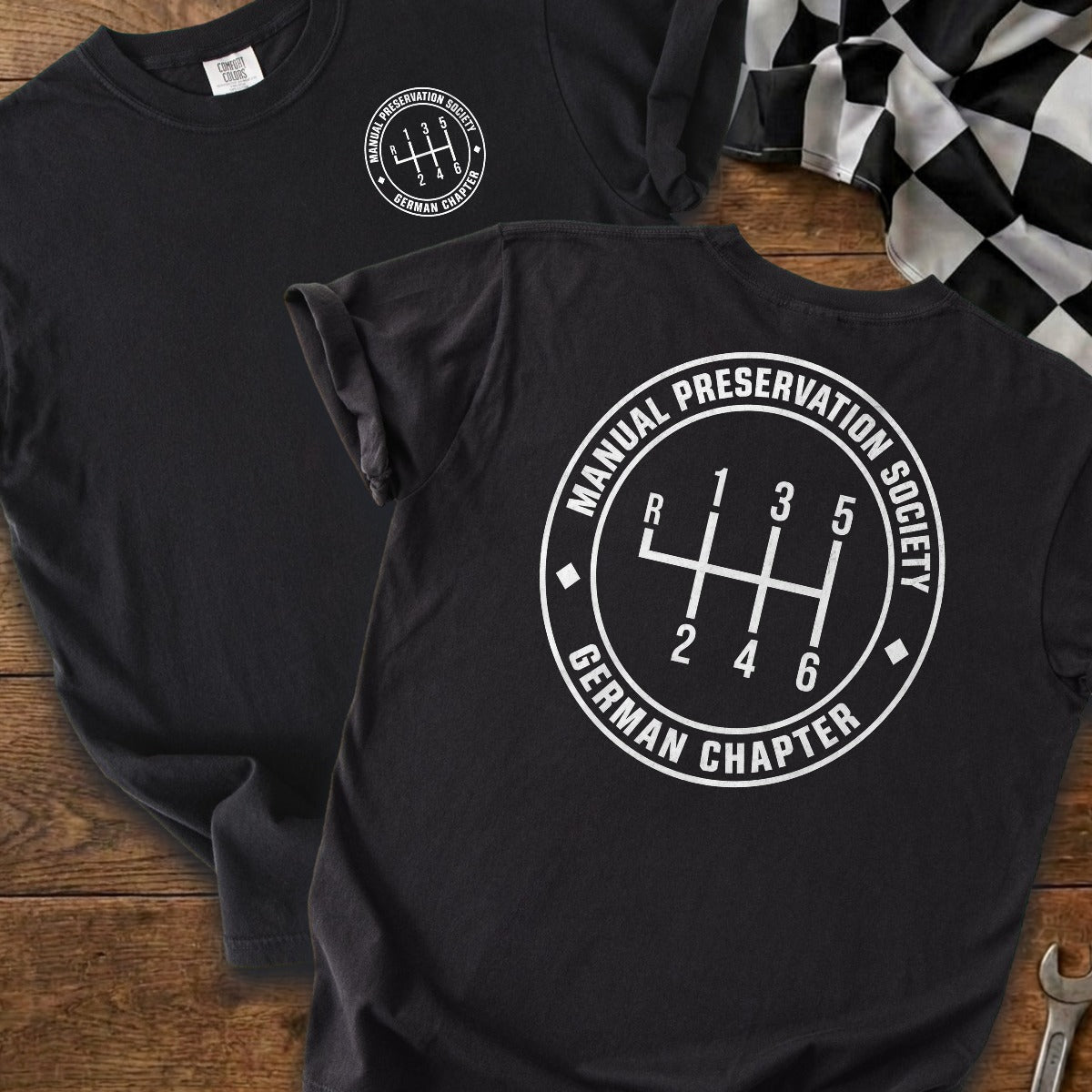 Black | Front & Back